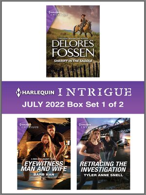 cover image of Harlequin Intrigue: July 2022 Box Set 1 of 2